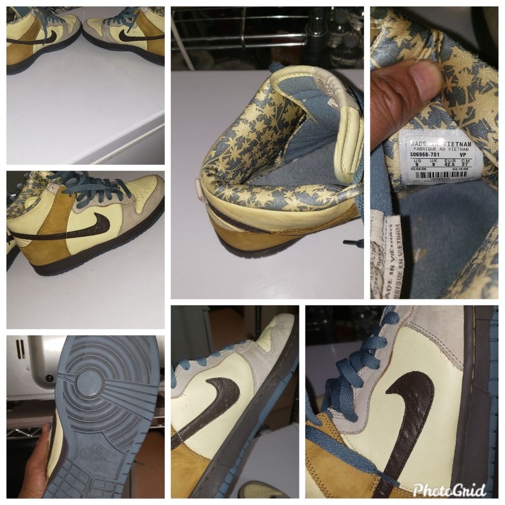 NIKE SB DUNK HI DEADSTOCK LEMONADE